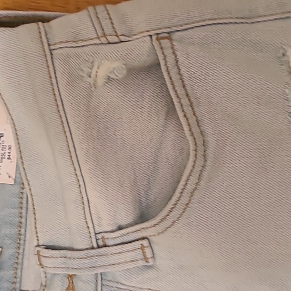 SO BRAND WOMENS JUNIOR SIZE WIDE LEG SUPER HIGH RISE RELAXED JEANS SIZE 5/27W - Picture 4 of 13